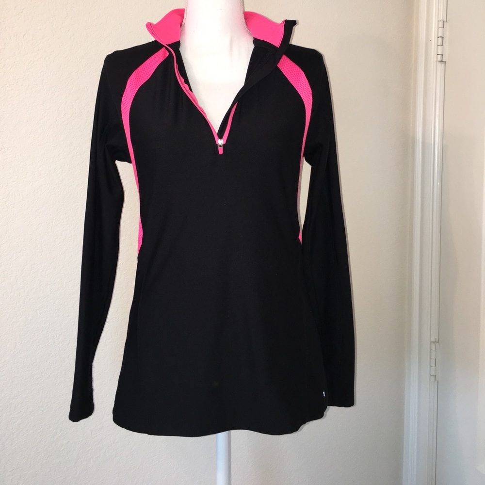 Ladies Hind 3/4 Zip Top